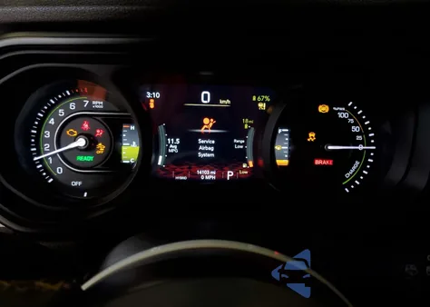 2024 Jeep Wrangler 4Xe z USA, uszkodzony, nr VIN 1C4RJXN66RW167175